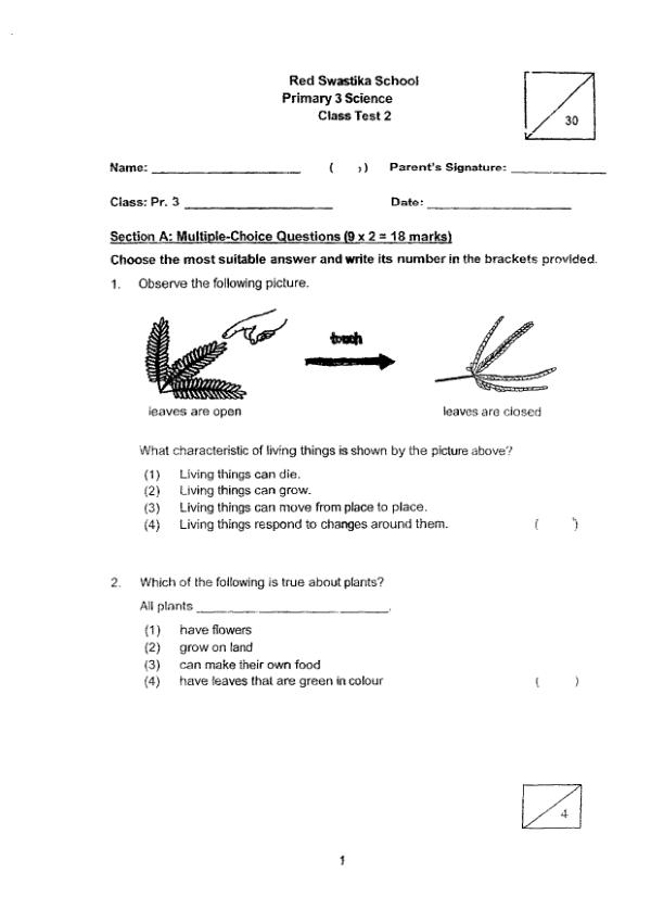 First page preview of P3 Sci 2024 WA2 — Red Swastika