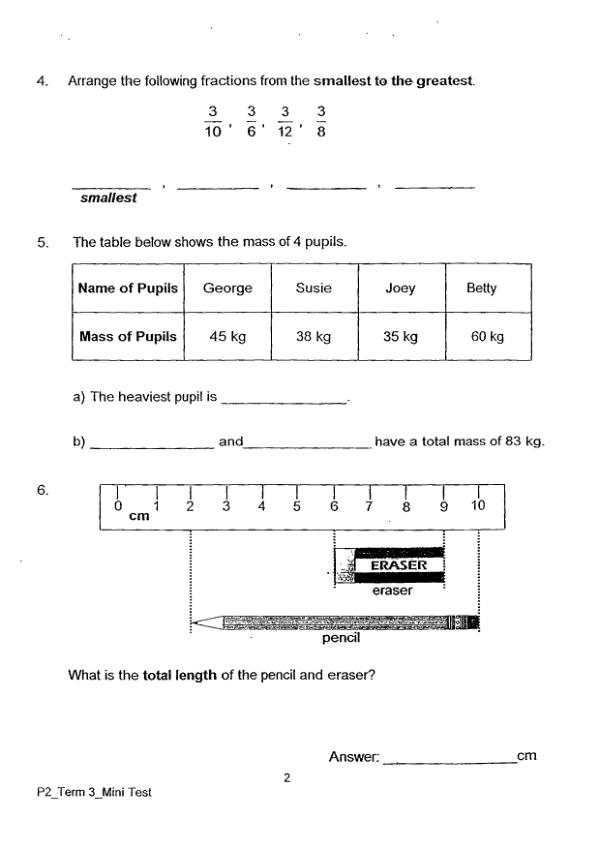 Ai Tong P2 Math WA3 2013 exam paper PDF preview