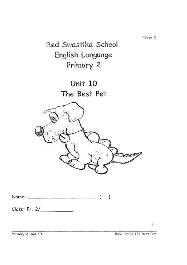 Red Swastika P2 Eng WA3 2019 exam paper PDF first page preview