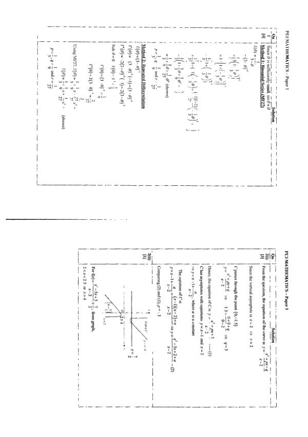 Testpaper Year : 2025 Testpaper Type : Prelims Testpaper Subject : Maths-H2 Download This Testpaper A Level Maths_H2 Prelim 2025 exam paper PDF preview